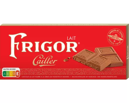 Cailler Tafelschokolade Frigor