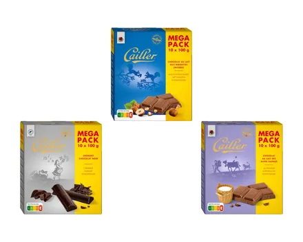 Cailler Tafelschokolade Mega Pack
