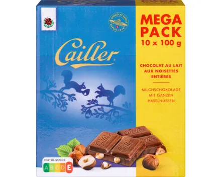 Cailler Tafelschokolade Milch-Haselnuss