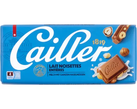 Cailler Tafelschokolade Milch-Nuss