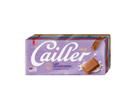 Cailler Tafelschokolade Multipack