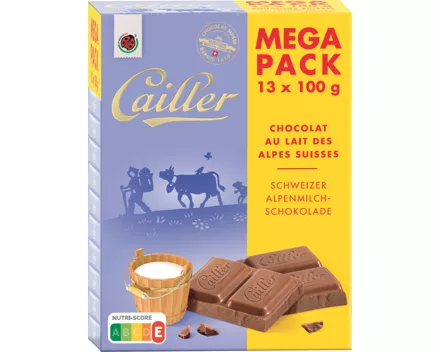 Cailler Tafelschokolade Schweizer Alpenmilch