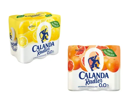 Calanda Radler 0,0% alkoholfrei
