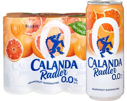 Calanda Radler Grapefruit 0.0%