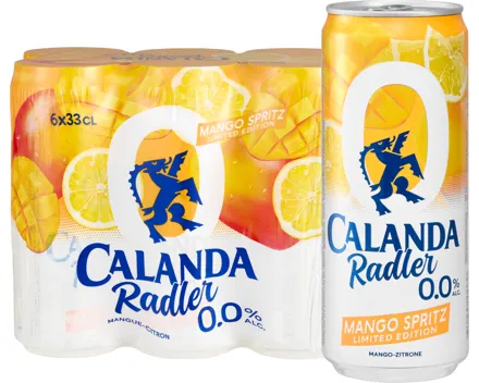 Calanda Radler Mango 0,0%