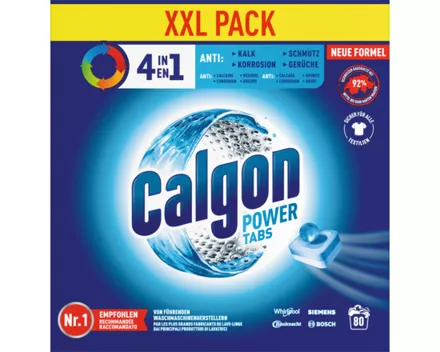 Calgon Power Tabs 4in1 80 Waschgänge