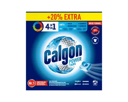 Calgon Wasserenthärter Tabs (Aktion nur in der Deutsch- und Westschweiz gültig)