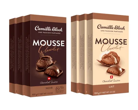Camille Bloch Mousse Chocolat 3er
