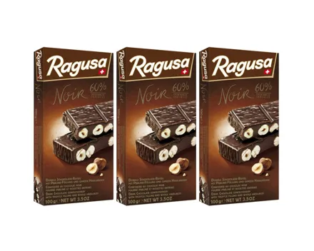 Camille Bloch Ragusa Noir 3x 100g