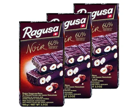 Camille Bloch Ragusa noir 3x100g