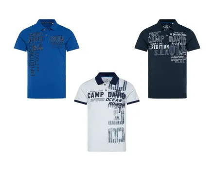 Camp David Poloshirt (Aktion nur in der Deutschschweiz gültig)
