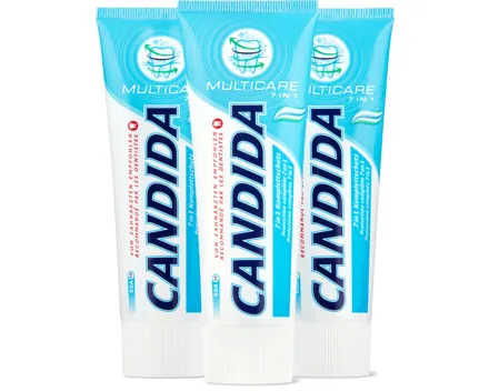 Candida Zahnpasta, 3er-Pack