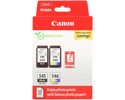 Canon Multipack Tintenpatronen black & color Pgcl545/6