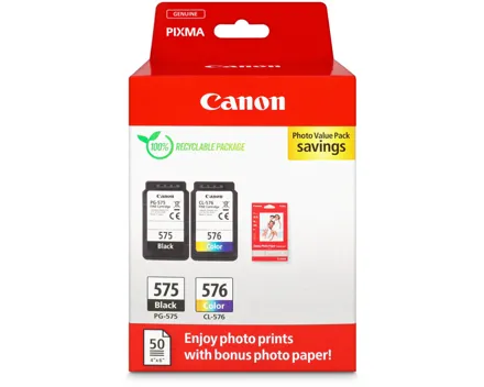 Canon Photo Value Pack Pgcl575/6 Bkcmy