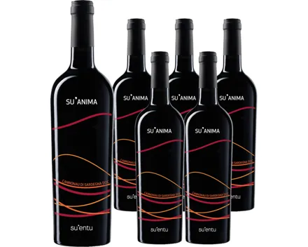 Cantina Su'entu Su'Anima Cannonau 6x 75cl (2024) – Rotwein, Italien (0.75l)