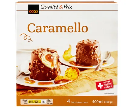 Caramello Rahmglace 4 Stück