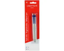 Caran d'Ache 825 Kugelschreiber Blau 2 Stück