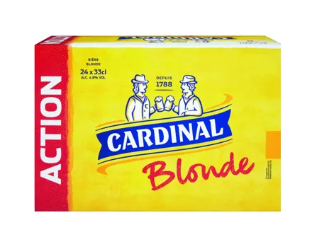 Cardinal Blonde Lager Bier 24x33cl