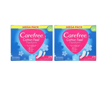 Carefree Flexi Fresh 2x76 Stück