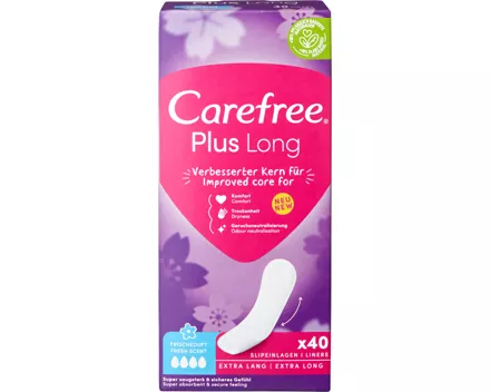 Carefree Slipeinlagen Plus Long