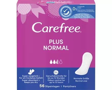 Carefree Slipeinlagen Plus Normal