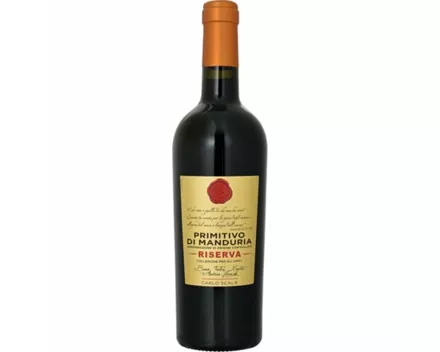 Carlo Scala Primitivo di Manduria Riserva DOC 75 cl