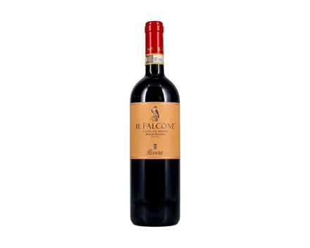 Castel Monte Rosso Riserva Docg Il Falcone Rivera (2016) – Rotwein, Italien (0.75l)