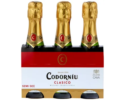 Cava DOC Clasico Codorníu, semi-seco – Schaumwein, Spanien