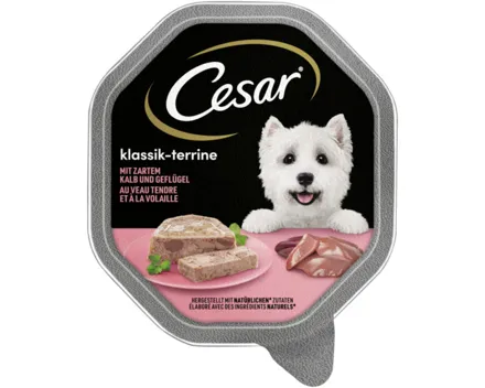 Cesar Klassiker mit Kalb & Geflügel