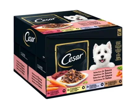 Cesar Selektion Sauce Fleisch 24 x 100 g