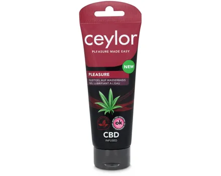 Ceylor Gleitmittel Pleasure CBD Infused