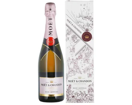 Champagne AOC Moët & Chandon Rosé brut Say Yes To Love Giftbox, Frankreich (0.75l)