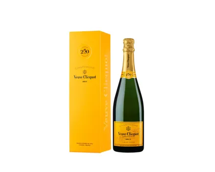 Champagne AOC Veuve Clicquot Yellow Label Etui, Frankreich (0.75l)