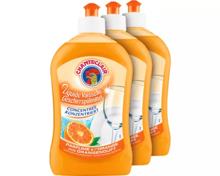 Chanteclair Handabwaschmittel Orange 3 x 500 ml