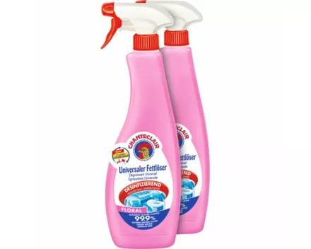 Chanteclair Universaler Fettlöser Desinfizierend Floral 2 x 750 ml