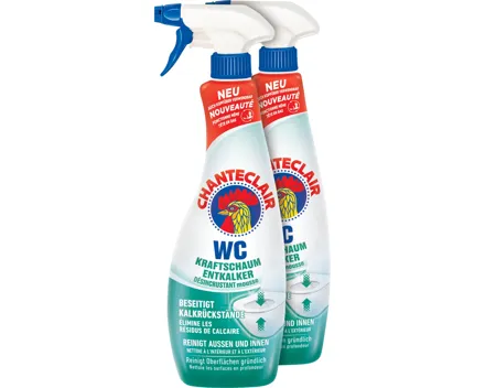 Chanteclair WC-Aktiv-Schaum Entkalker WC 2 x 625 ml