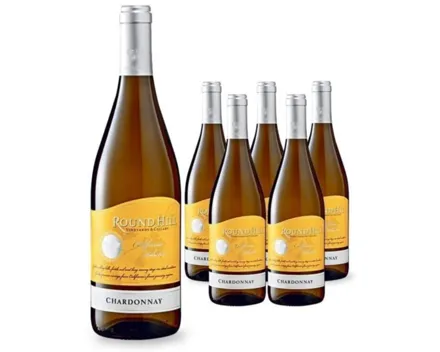 Chardonnay California Round Hill 6x 75cl (2024) – Weisswein, USA (0.75l)