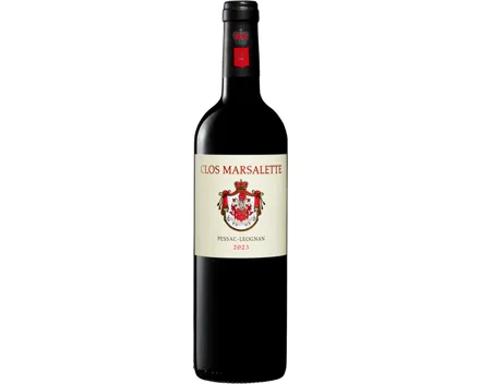 Château Clos Marsalette Rouge Pessac-Léognan AOC