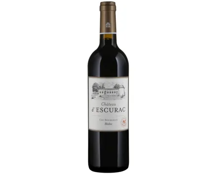 Château d'Escurac Médoc AC (2018) – Rotwein, Frankreich (0.75l)