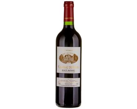 Château du Raux Cru Bourgeois Haut-Médoc AOC (2021) – Rotwein, Frankreich (0.75l)