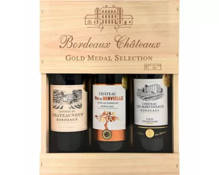 Château Gold Medal Selection 3 x 75 cl