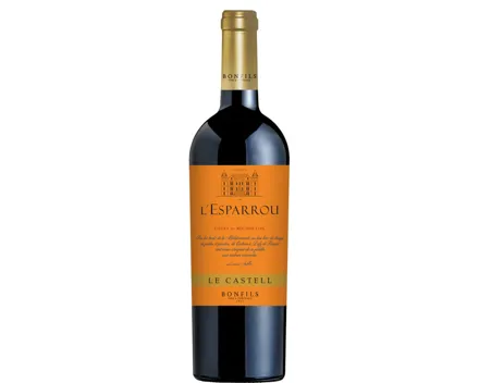 Château L'Esparrou Le Castell AOP (2018) – Rotwein, Frankreich (0.75l)