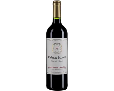 Château Marrin Saint-Emilion AOC Grand Cru (2019) – Rotwein, Frankreich (0.75l)