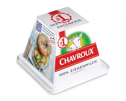 Chavroux Ziegenkäse Nature, Tendre Bûche Chavroux