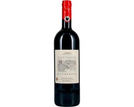 Chianti Classico Docg Riserva Sangiovese Monsenese San Leonino (2020) – Rotwein, Italien (0.75l)