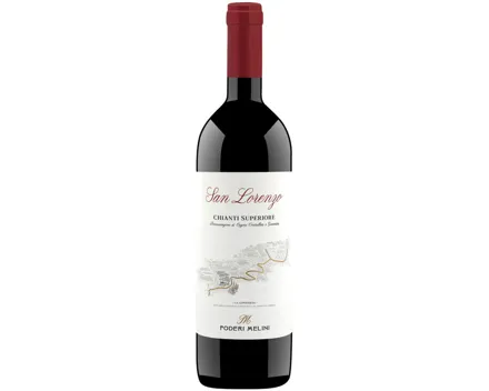 Chianti Superiore Docg San Lorenzo Poderi Melini (2022) – Rotwein, Italien (0.75l)
