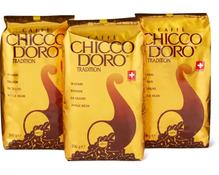 Chicco d'Oro, Bohnen oder gemahlen