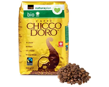 Chicco d'Oro Naturaplan Bio Fairtrade Bohnenkaffee