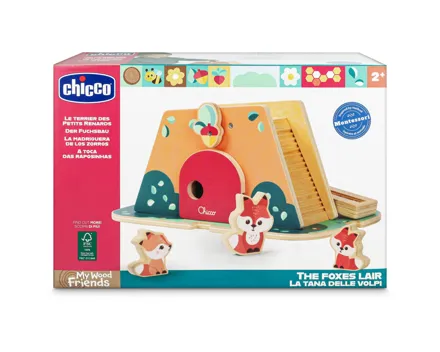 Chicco My Wood Friends - der Fuchsbau