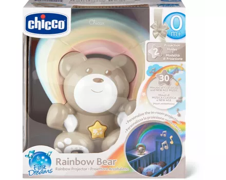 Chicco Nachtlicht First Dreams Rainbow Bear